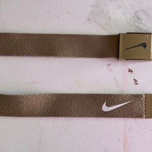 Nike Brown Canvas Belt Bag